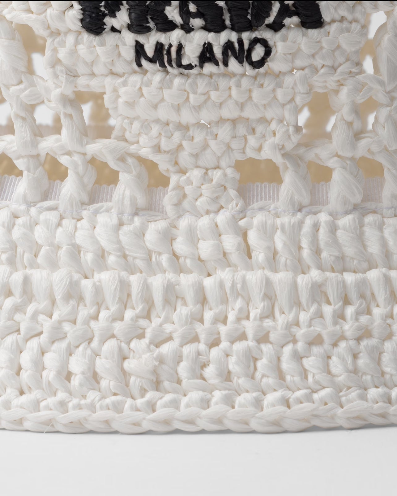 Prada Handcrafted Crochet Hat – Luxury Bucket Hat for Beachwear and Warm Weather Looks - Image 5