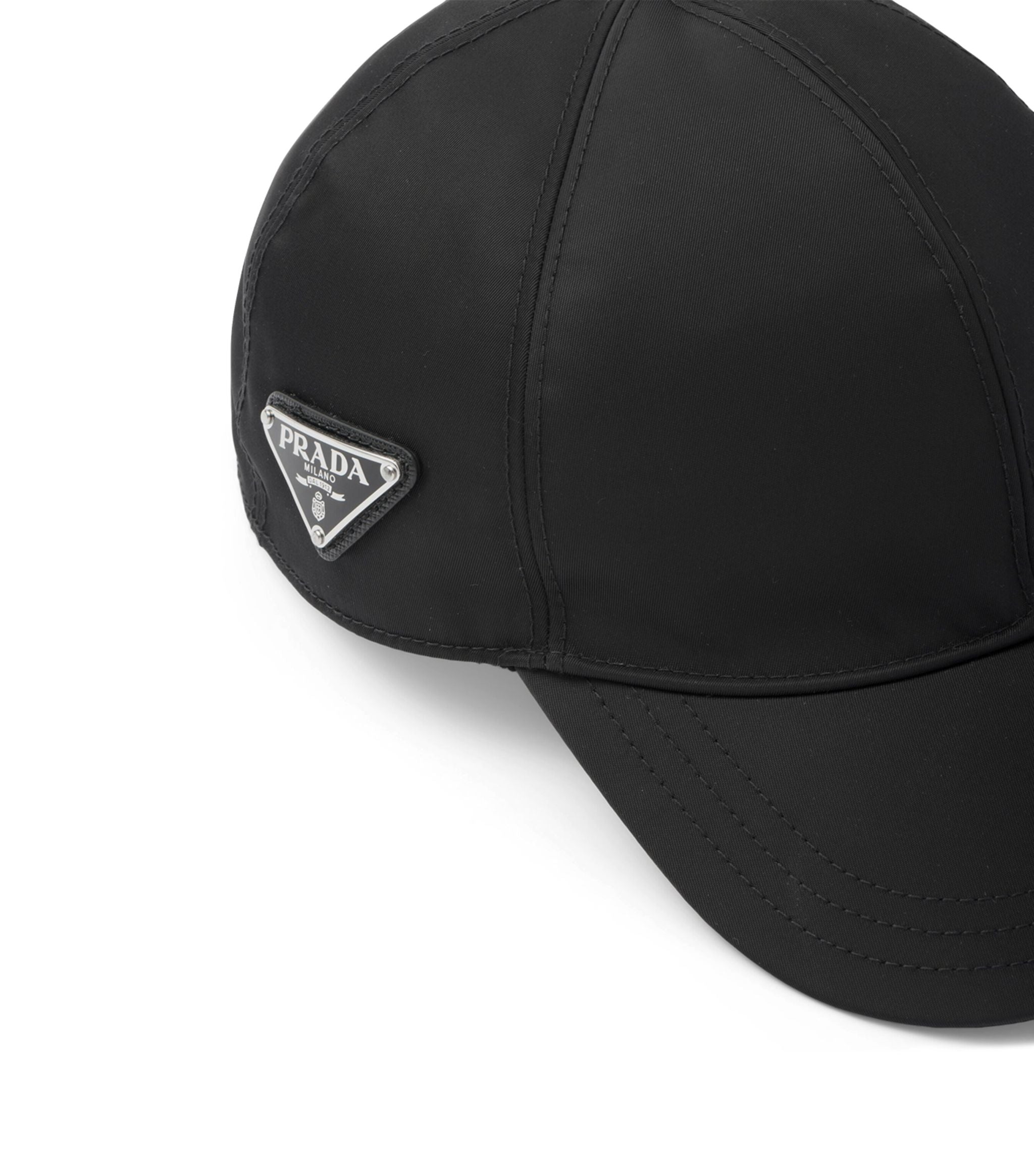 Prada Re-Nylon Hat – Eco-Friendly Baseball Cap with Designer Logo for Outdoor Adventures - Image 5
