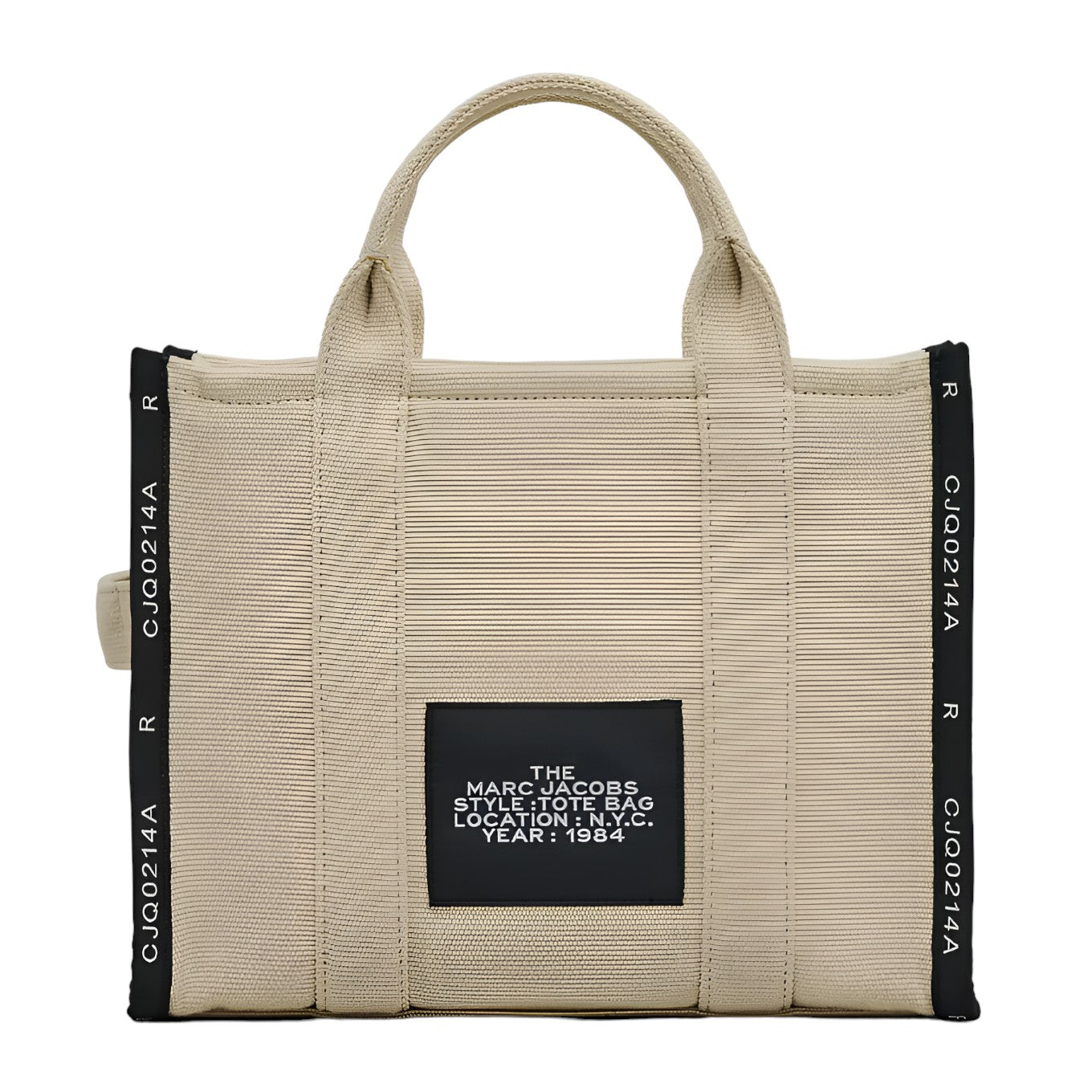 Marc Jacobs Medium Tote Bag – Iconic Jacquard Canvas Handbag for Daily Errands and Travel - Image 7